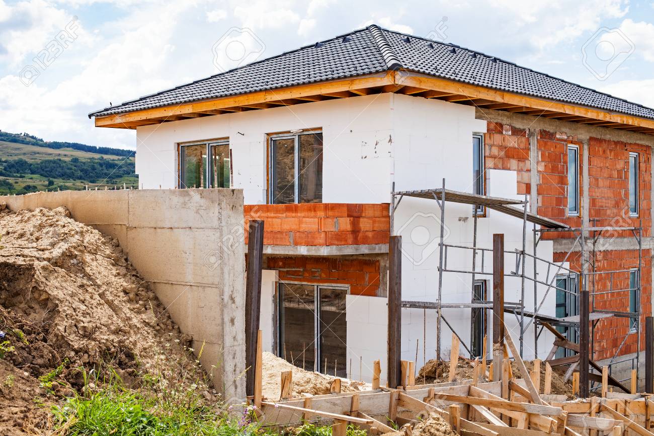 new house under construction
